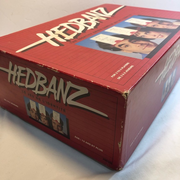 Vintage Hedbanz Identity Crisis Board Game 1991 Family Guessing Game complete - Picture 6 of 14